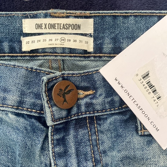 One teaspoon boyfriend style ripped jeans - Picture 4 of 6